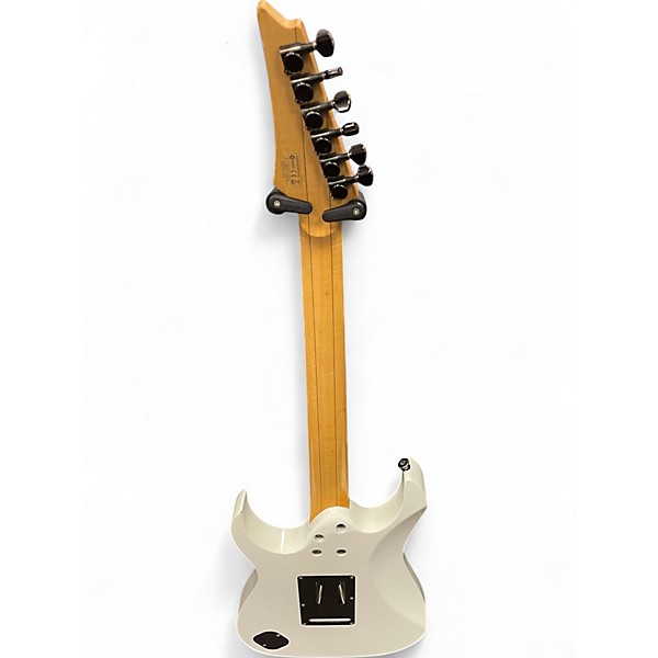 Used Ibanez rg2550z GALAXY White Solid Body Electric Guitar