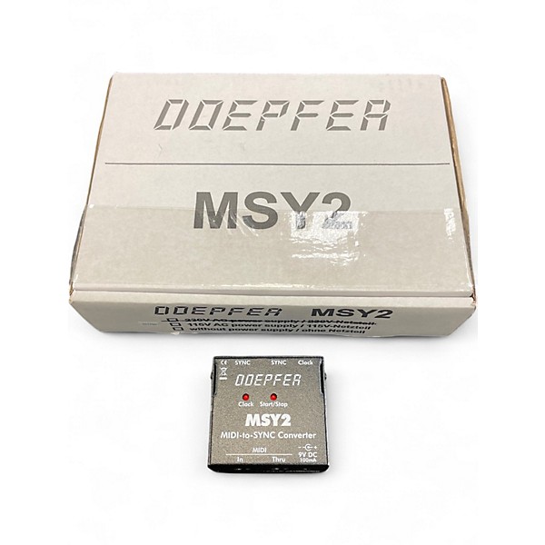 Used Ddepfer MSY2 MIDI Utility