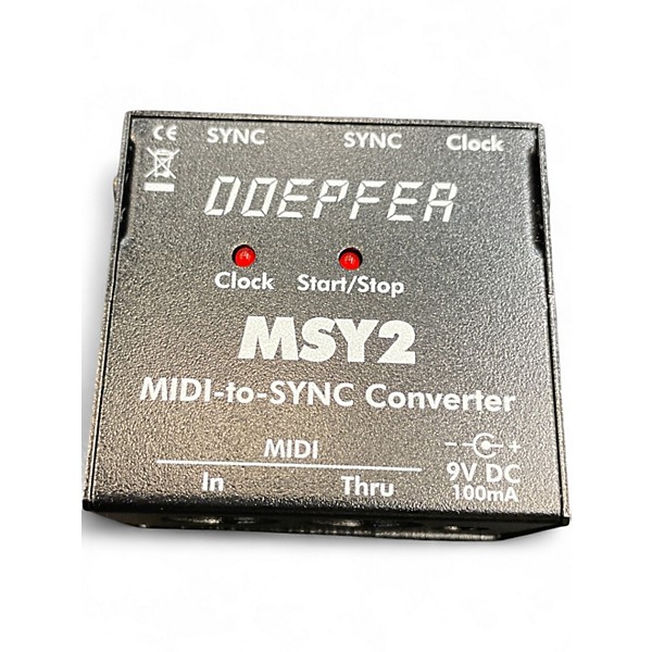 Used Ddepfer MSY2 MIDI Utility