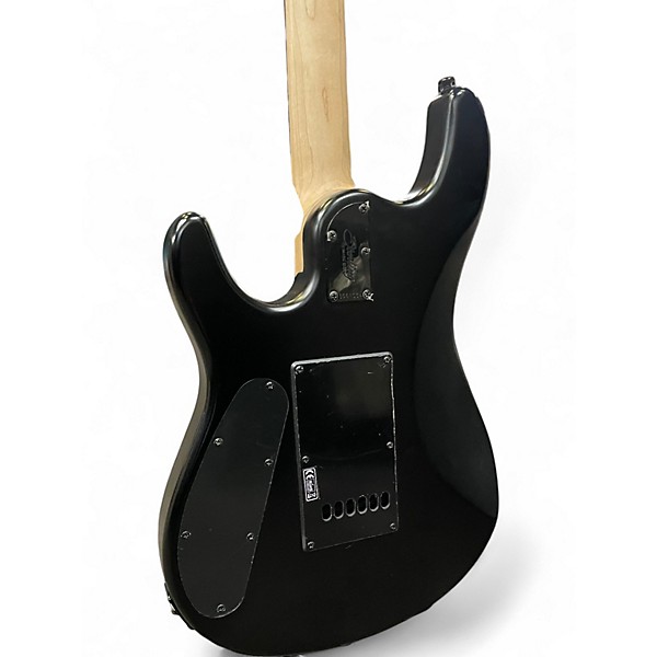 Used Sterling by Music Man JP60 John Petrucci Stealth Black Solid Body Electric Guitar