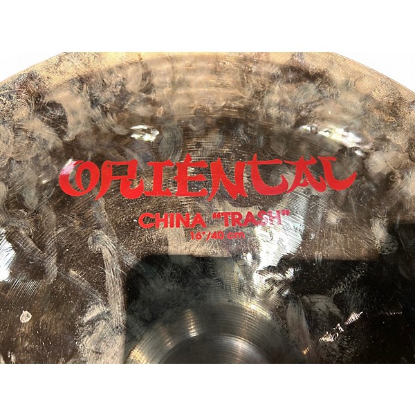 Used Zildjian 16in Oriental China Trash Cymbal