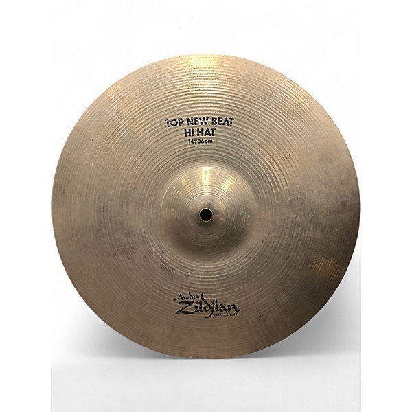 Used Zildjian 14in New Beat Hi Hat Pair Cymbal