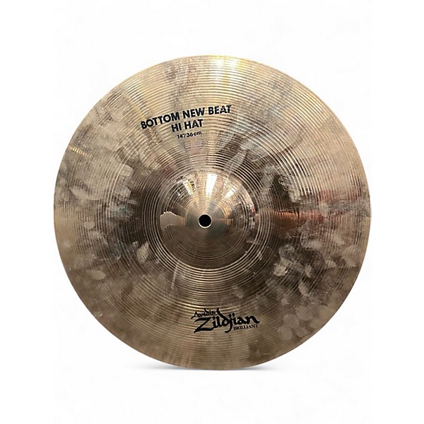 Used Zildjian 14in New Beat Hi Hat Pair Cymbal