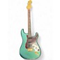 Used Fender MODDED STRATOCASTER Emerald Green Solid Body Electric Guitar thumbnail