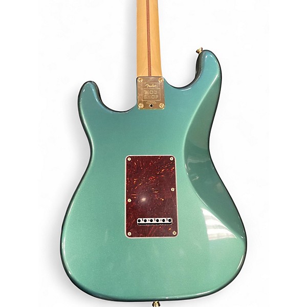 Used Fender MODDED STRATOCASTER Emerald Green Solid Body Electric Guitar