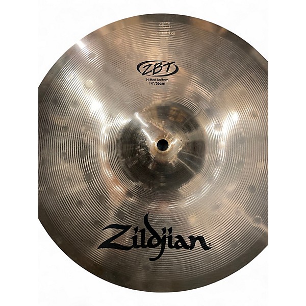 Used Zildjian 14in ZBT Hi Hat Bottom Cymbal