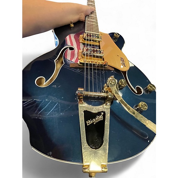 Used Gretsch Guitars G5427TG Baltic Blue Hollow Body Electric Guitar