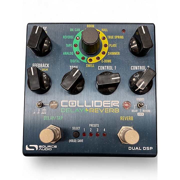 ギター Source Audio Collider Delay+Reverb Source Audio COLLIDER Stereo Delay+Reverb | The Pedal Zone