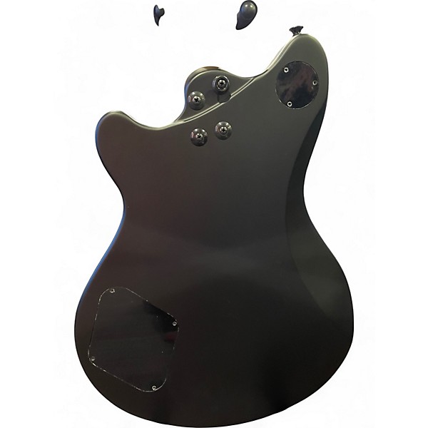 Used EVH SA-126 Stealth Black Hollow Body Electric Guitar