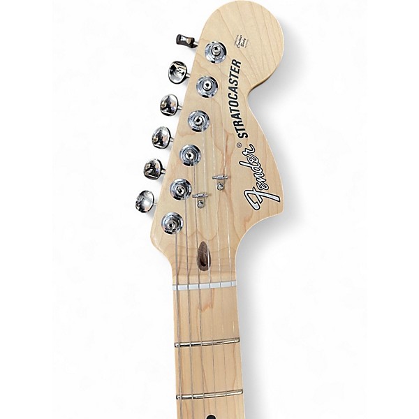 Used Fender American Performer Stratocaster HSS MATTE BLUE Solid Body Electric Guitar