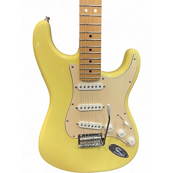 Used Fender Player Stratocaster Butterscotch Solid Body Electric Guitar