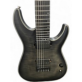 Used Schecter Guitar Research KM7 Trans Charcoal Solid Body Electric Guitar