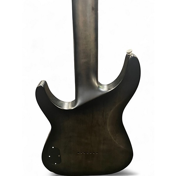Used Schecter Guitar Research KM7 Trans Charcoal Solid Body Electric Guitar