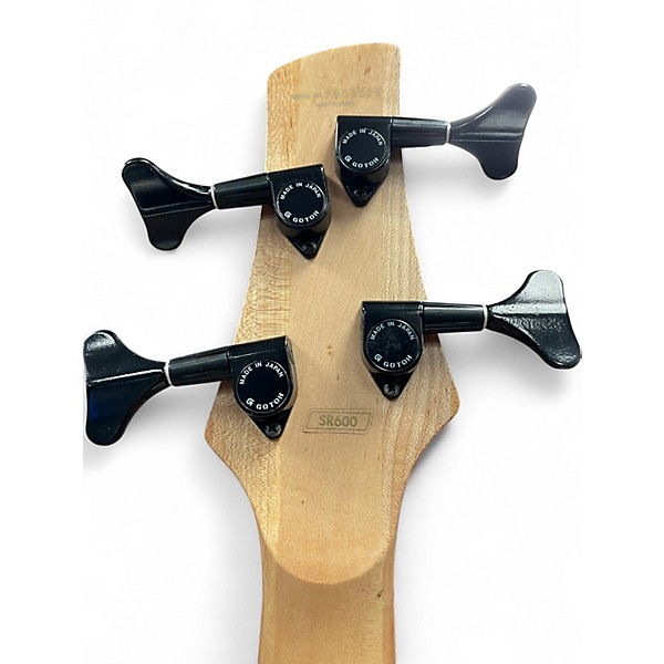 Used Ibanez SR600 Black Electric Bass Guitar