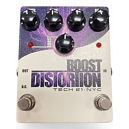 Used Tech 21 Boost Distortion Effect Pedal