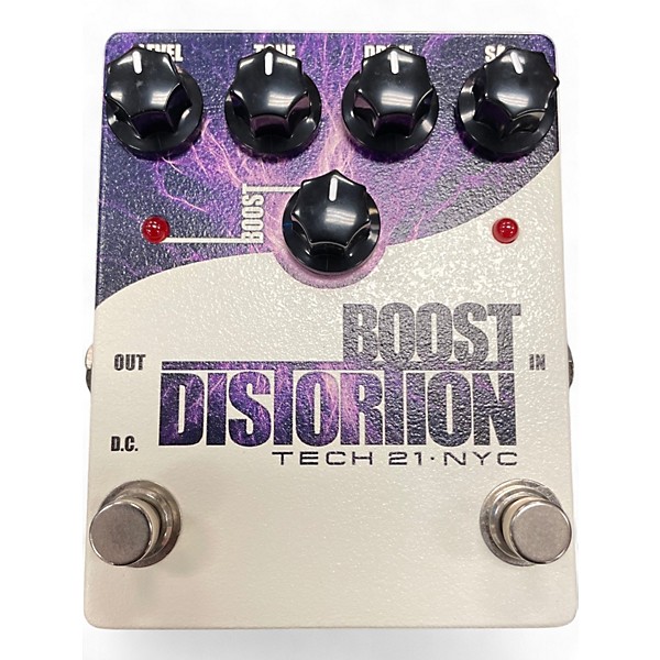 Used Tech 21 Boost Distortion Effect Pedal | Guitar Center