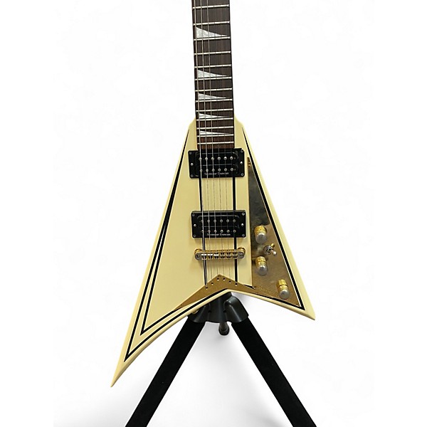Used 1990 Jackson RR5 Randy Rhoads Antique White Solid Body Electric Guitar