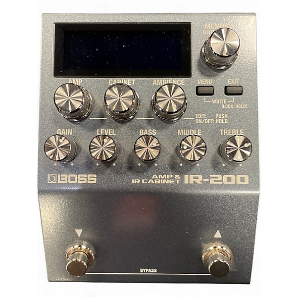 Used BOSS IR200 Guitar Preamp