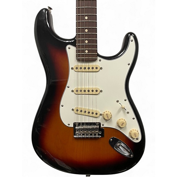 Used Fender Player II Stratocaster  3-Color Sunburst Solid Body Electric Guitar