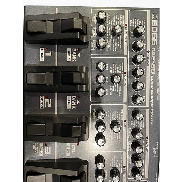 Used BOSS ME80 Guitar Multi Effect Processor