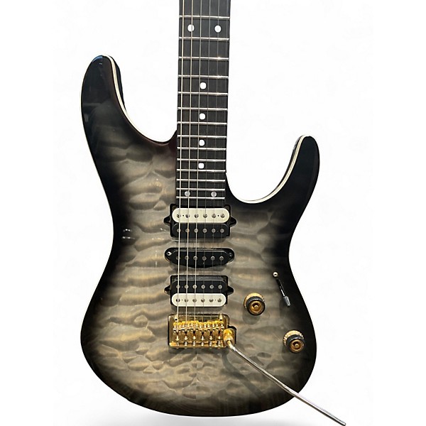 Used Ibanez AZ47P1Q PREMIUM BLACK ICE BURST Solid Body Electric Guitar