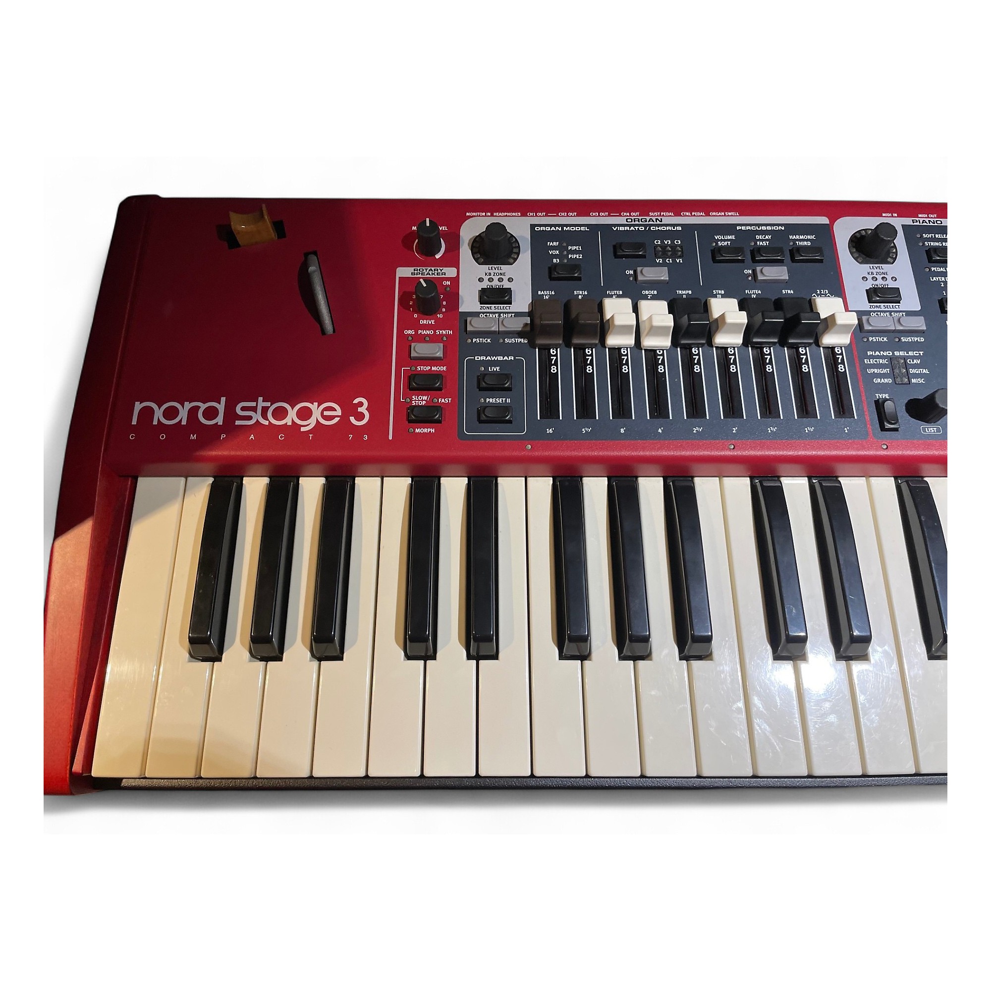 高評価なギフト COMPACT 3 STAGE Nord Used Nord Used 73 Guitar | Piano Stage 鍵盤楽器