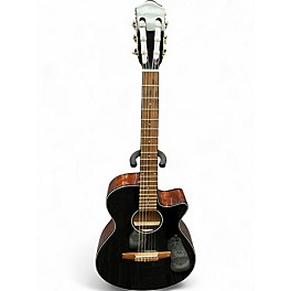 Used Ibanez AEG50N Black Classical Acoustic Guitar
