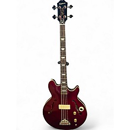 Used Epiphone Jack Casady Signature Wine Red Electric Bass Guitar