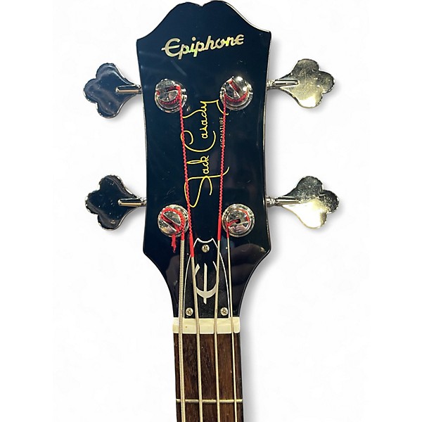 Used Epiphone Jack Casady Signature Wine Red Electric Bass Guitar