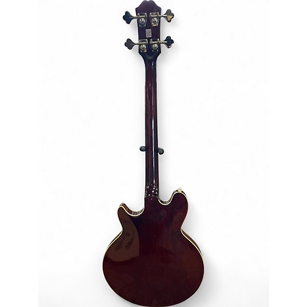 Used Epiphone Jack Casady Signature Wine Red Electric Bass Guitar