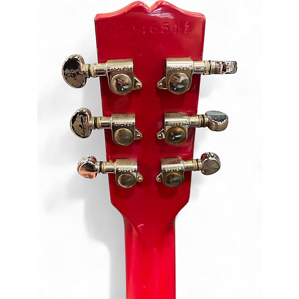 Vintage 1986 Gibson Les Paul Melody Maker Red Solid Body Electric Guitar