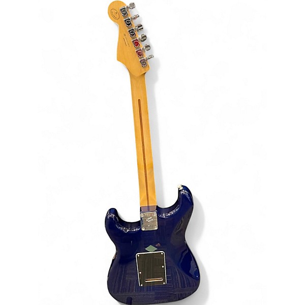 Used 2019 Fender Player Stratocaster HSS Plus Top Blue Burst Solid Body Electric Guitar