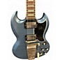 Used 2024 Gibson CUSTOM 1964  STANDARD REIS ULTRA LIGHT AGING MURPHY LAB SG Pelham Blue Solid Body Electric Guitar