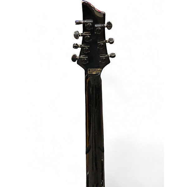 Used Schecter Guitar Research Hellraiser C1 Black Solid Body Electric Guitar