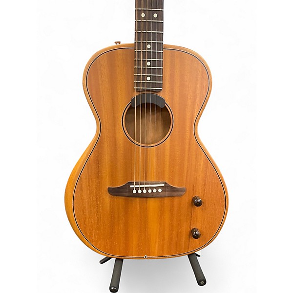 Used Fender HIGHWAY PARLOR Mahogany Acoustic Electric Guitar