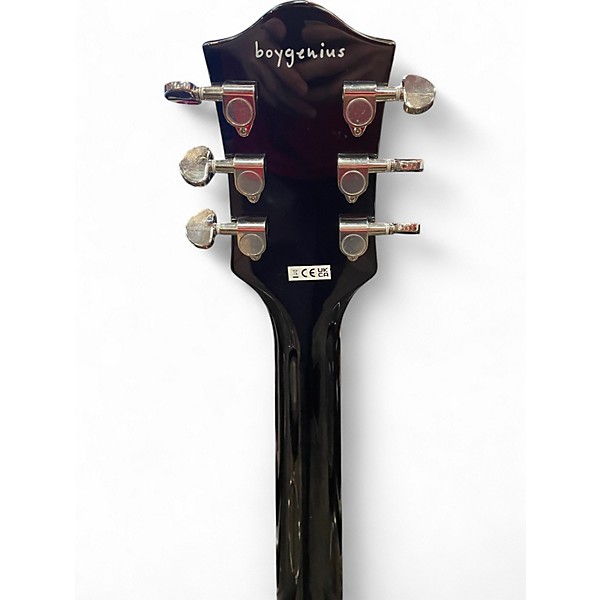 Used Gretsch Guitars Boygenius Broadkaster Jr. Black Hollow Body Electric Guitar