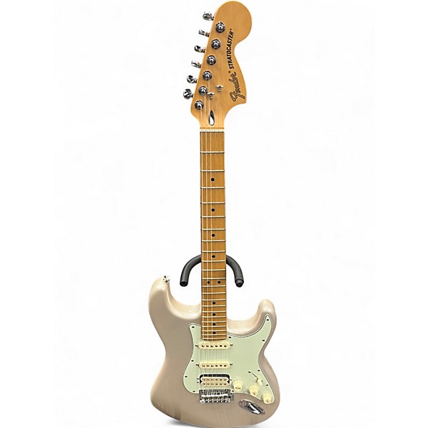 Used 2018 Fender Deluxe Stratocaster HSS Blizzard Pearl Solid Body Electric Guitar,New Products : American Fashion Style Bags On Sale