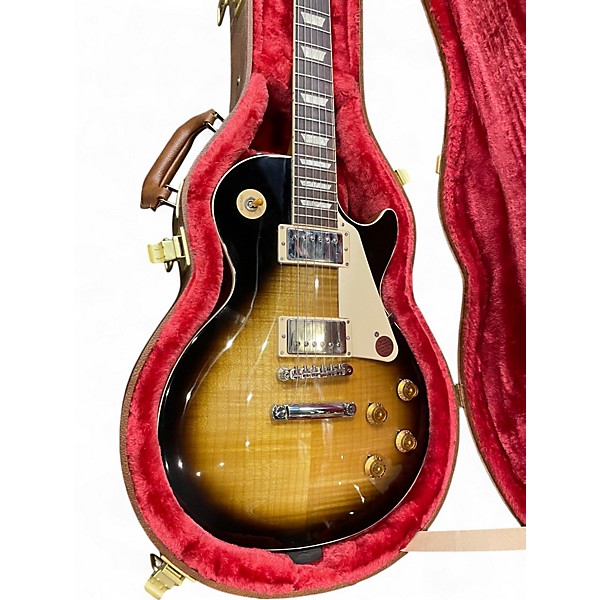 Used 2021 Gibson Les Paul Standard Tobacco Burst Solid Body Electric Guitar,New Products : American Fashion Style Bags On Sale