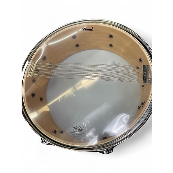 Used Pearl 14in export snare blue sparkle Drum