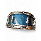 Used Pearl 14in export snare blue sparkle Drum