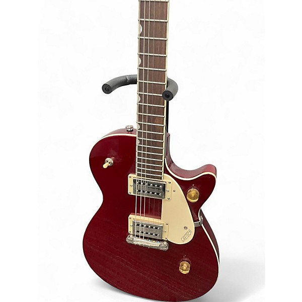 Used Gretsch Guitars Streamliner Jet Club Single-Cut Candy Apple Red Metallic Solid Body Electric Guitar