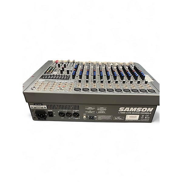 Used Samson L1200 LIVE MIXING CONSOLE Powered Mixer