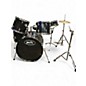 Used Pacific 5 Piece Drum Kit Black Drum Kit thumbnail