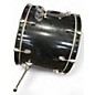 Used Pacific 5 Piece Drum Kit Black Drum Kit