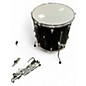 Used Pacific 5 Piece Drum Kit Black Drum Kit