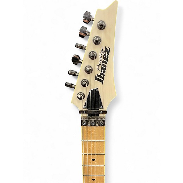 Used Ibanez rg652ahm-awd White Solid Body Electric Guitar