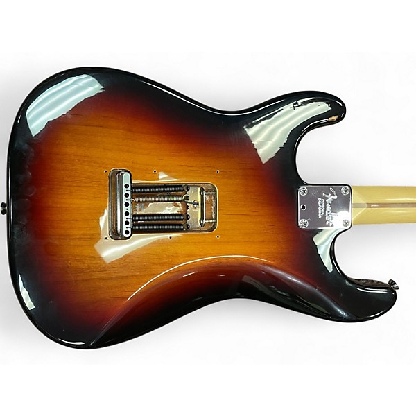 Used 2006 Fender American Standard Stratocaster 3 Color Sunburst Solid Body Electric Guitar