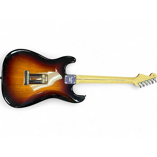 Used 2006 Fender American Standard Stratocaster 3 Color Sunburst Solid Body Electric Guitar