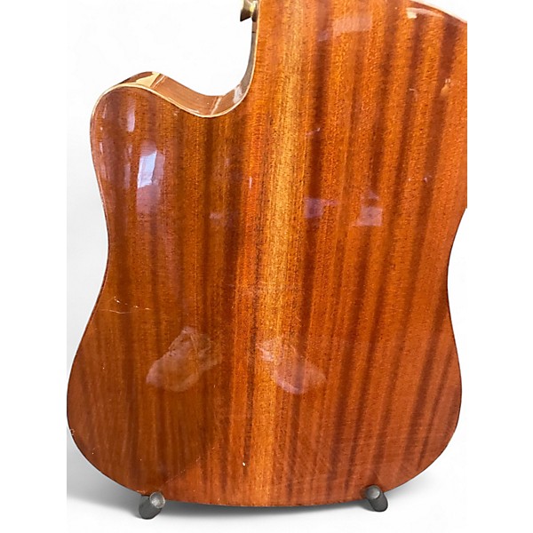 Used Haineswood EXD70MCE Natural Acoustic Electric Guitar