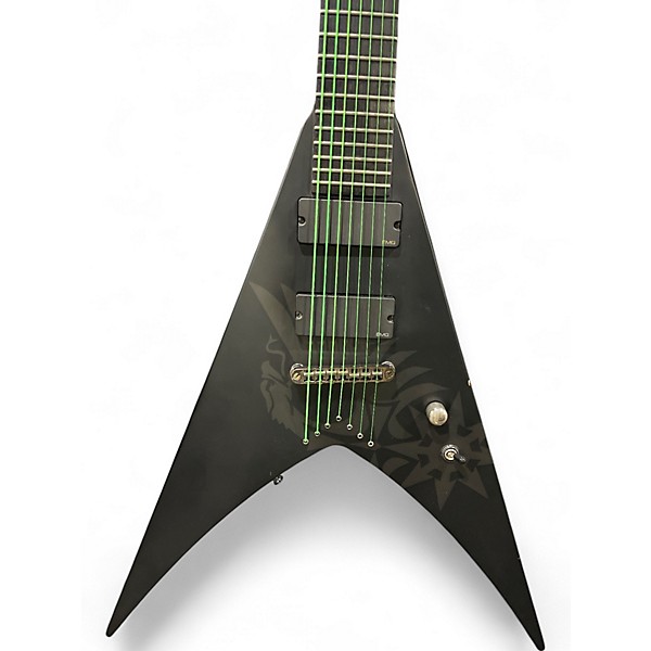 Used Ltd HEX-7 Black Solid Body Electric Guitar